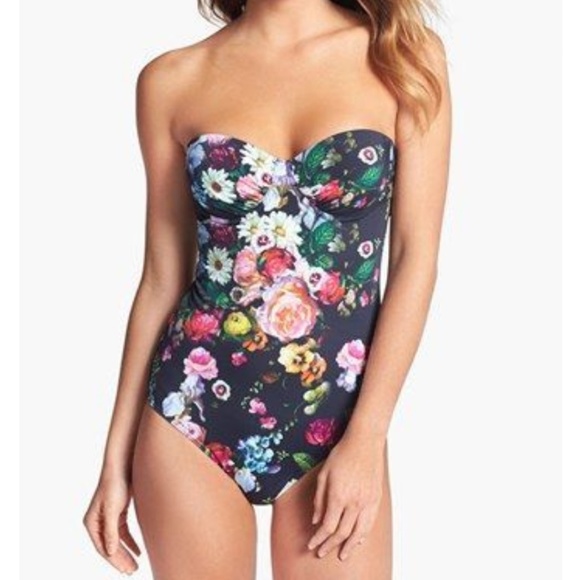 ted baker floral swimsuit